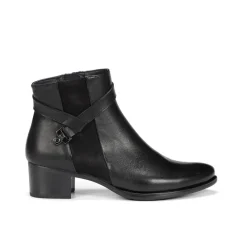 Clearance Fluchos ALEGRIA D7232 Black Ankle Boot