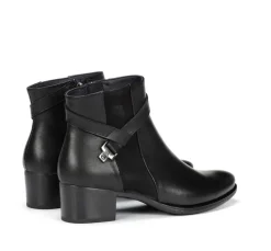 Clearance Fluchos ALEGRIA D7232 Black Ankle Boot