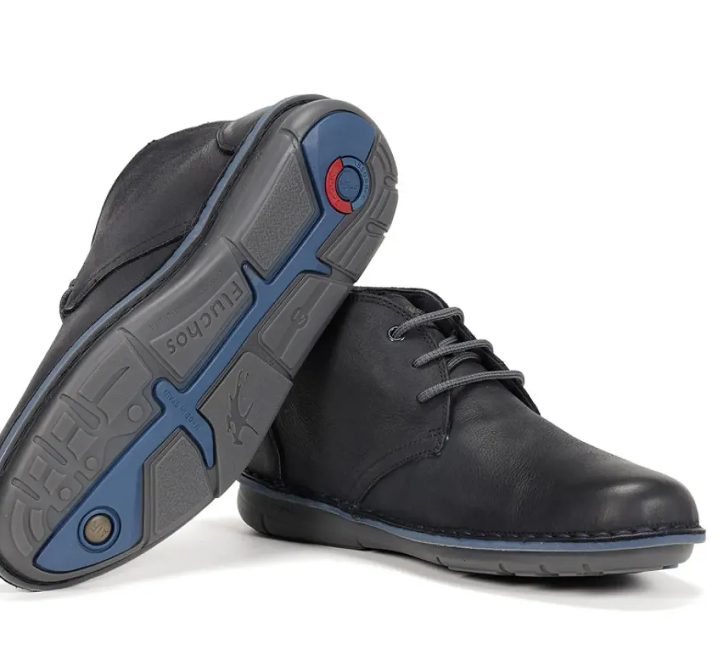 Best Fluchos ALFA F0701 Blue Ankle Boot
