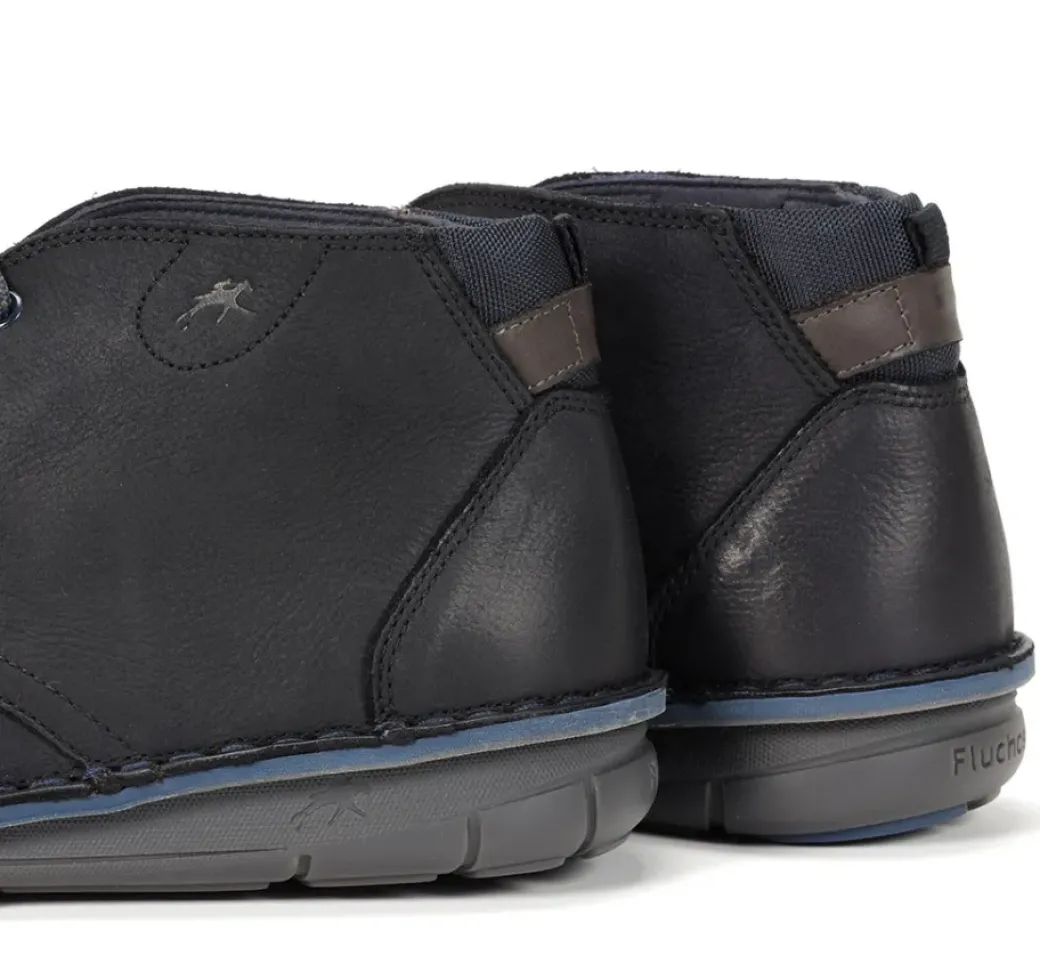 Best Fluchos ALFA F0701 Blue Ankle Boot