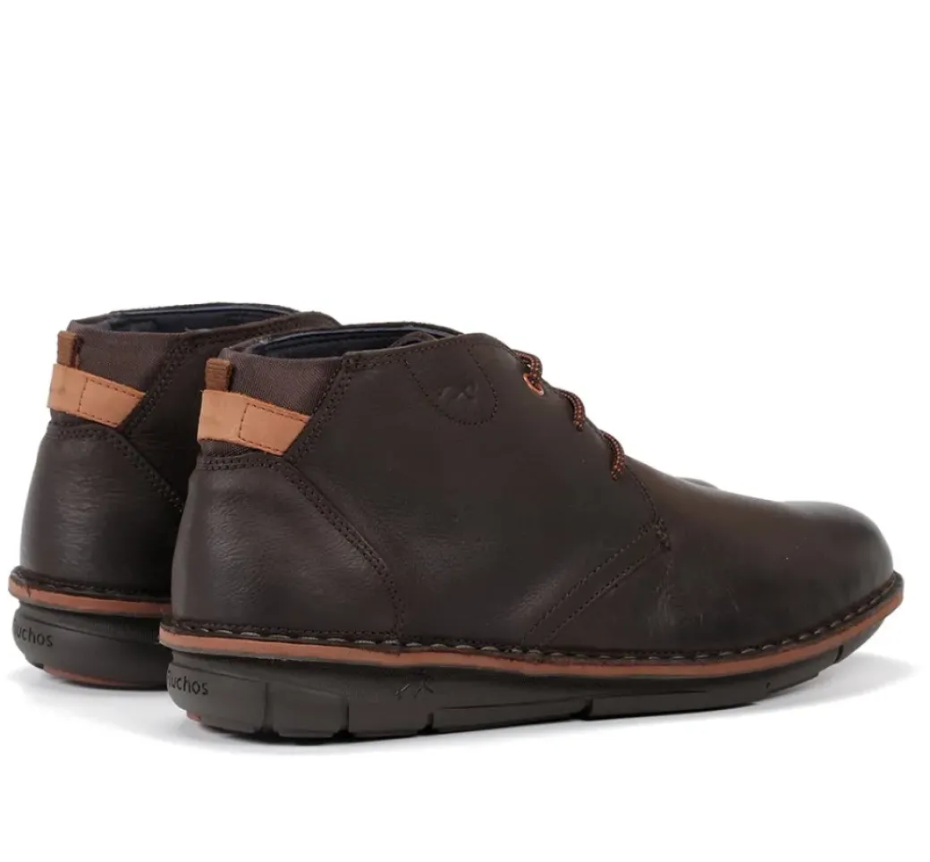 Discount Fluchos ALFA F0701 Brown Ankle Boot