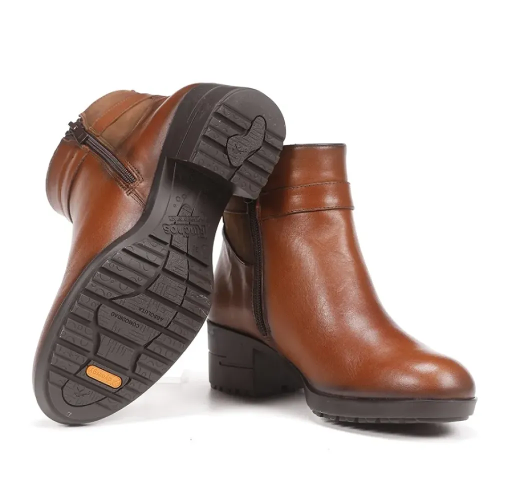 Shop Fluchos ALISS F1368 Brown Ankle Boot
