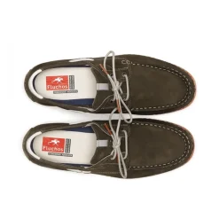 New Fluchos ANDREY F1448 Green Deck Shoes
