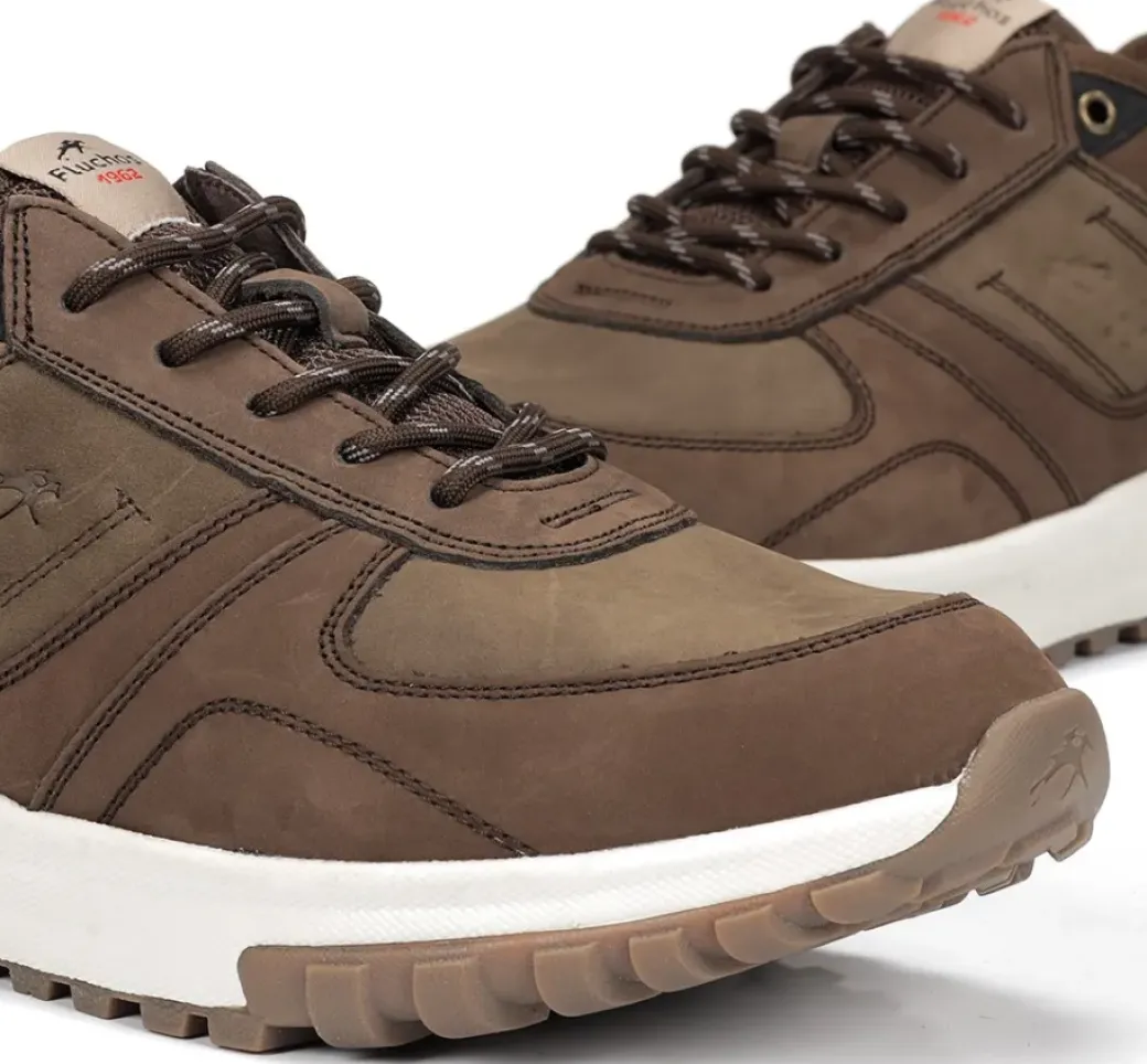 Clearance Fluchos ARION F2013 Brown Sneaker