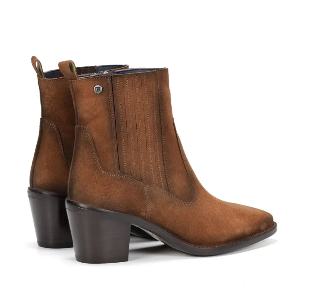 Online Fluchos ARWEN D9425 Brown Ankle Boot
