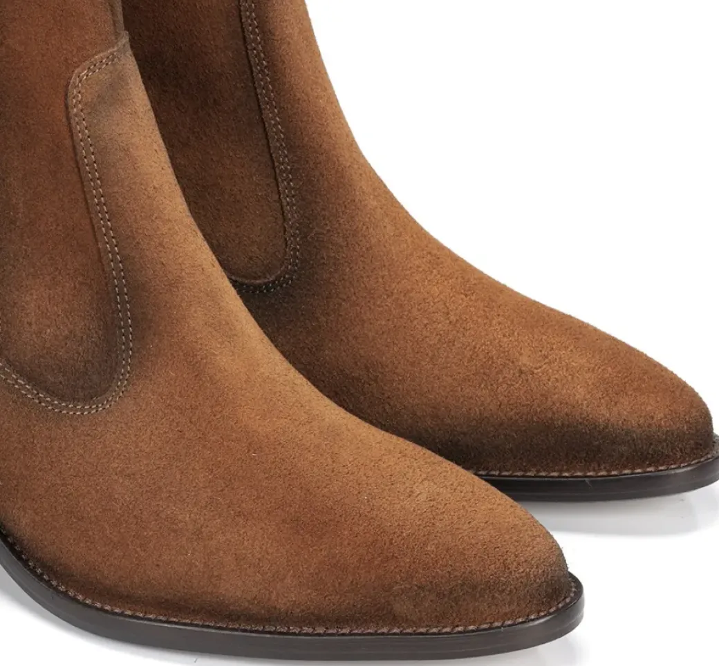 Online Fluchos ARWEN D9425 Brown Ankle Boot