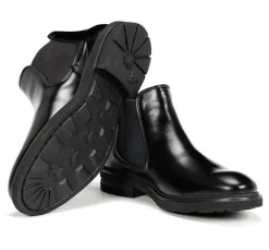Outlet Fluchos BELGAS F0770 Black Ankle Boot