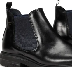 Outlet Fluchos BELGAS F0770 Black Ankle Boot