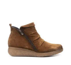 New Fluchos BLAU D8570 Brown Ankle Boot