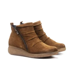 New Fluchos BLAU D8570 Brown Ankle Boot