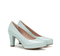 Hot Fluchos BLESA D5794 Blue High Heel shoe