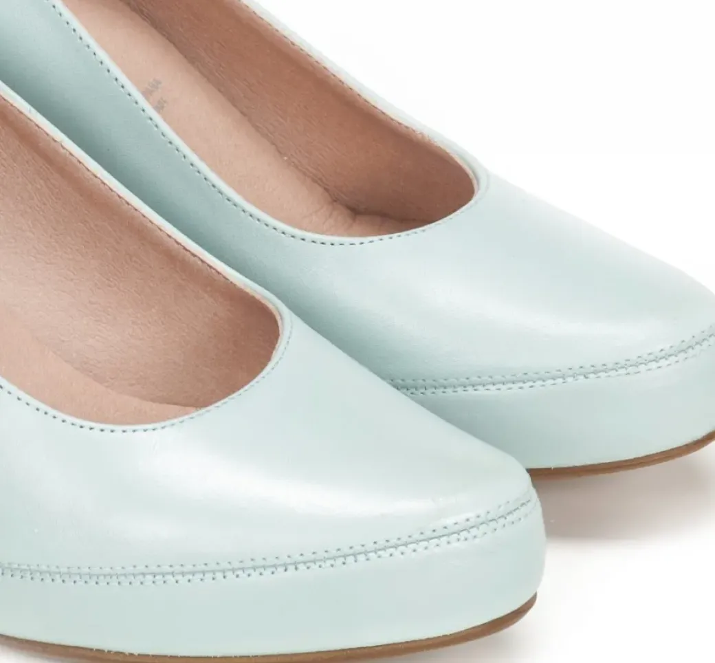 Hot Fluchos BLESA D5794 Blue High Heel shoe