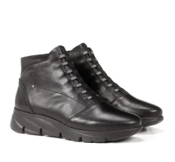 Online Fluchos BONA F1358 Black Ankle Boot