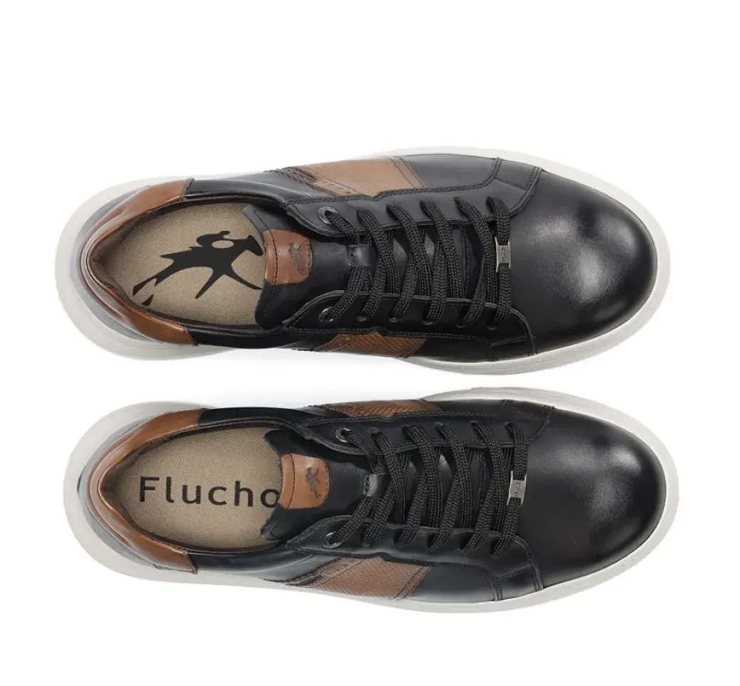 Best Fluchos BOSTON F2043 Black Sneaker