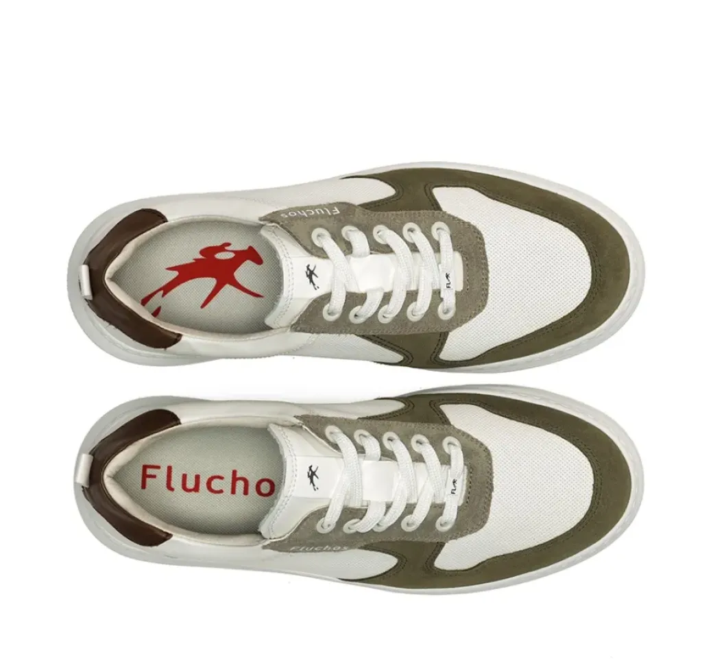 Cheap Fluchos BOSTON F1970 Green Sneaker