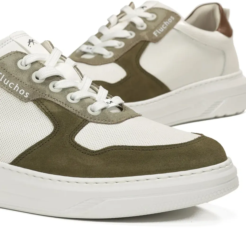 Cheap Fluchos BOSTON F1970 Green Sneaker