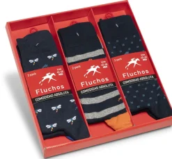 Outlet Fluchos CA0012 3 Pack Men's Socks