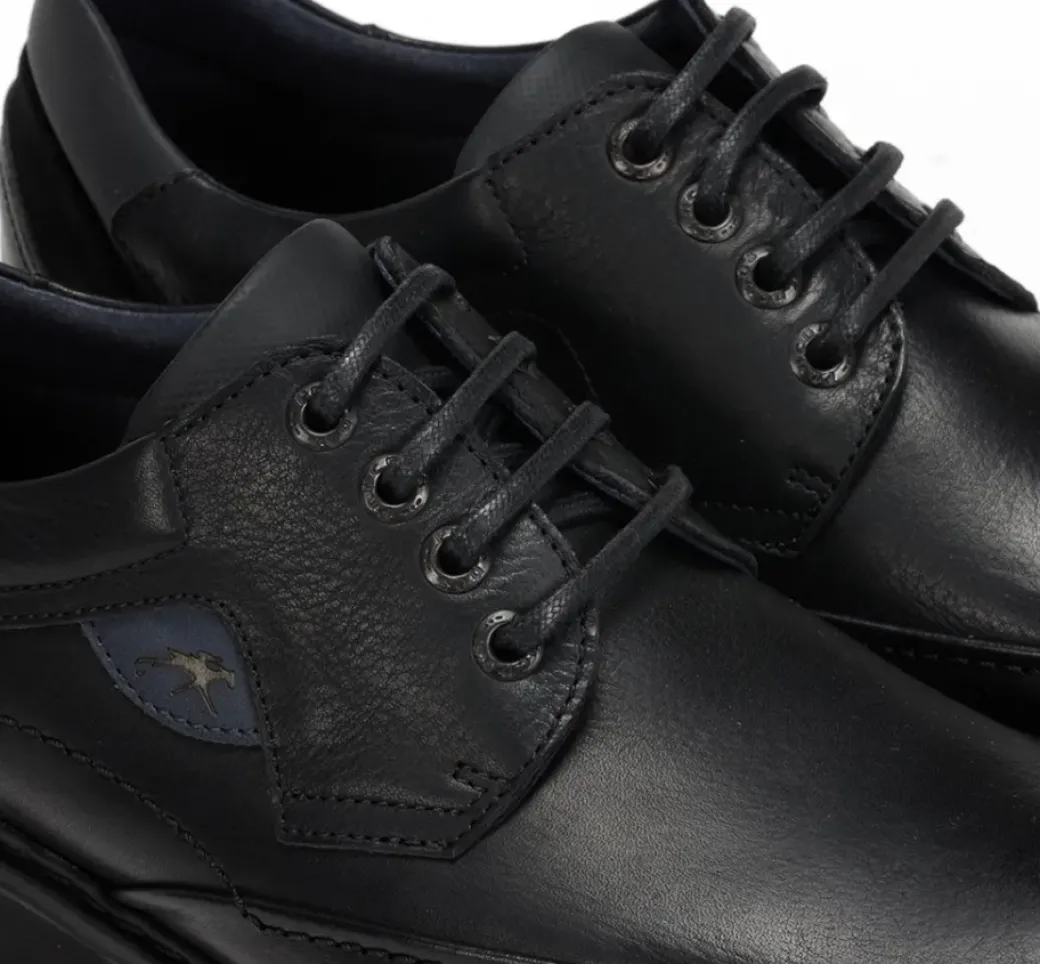 Clearance Fluchos CELTIC F0248 Black Shoe