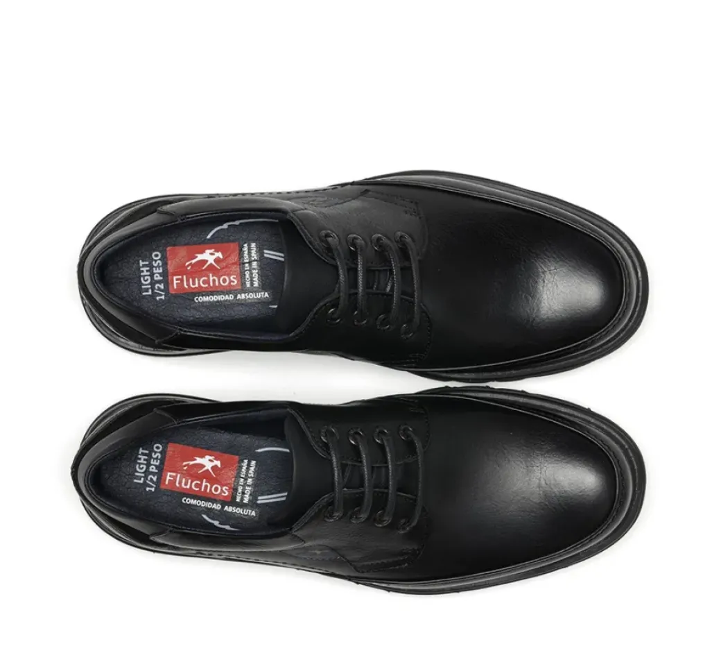 Clearance Fluchos CELTIC F0248 Black Shoe