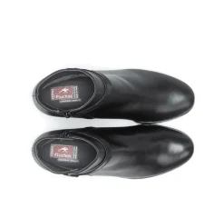 Outlet Fluchos CHARIS F0937 Black Ankle Boot