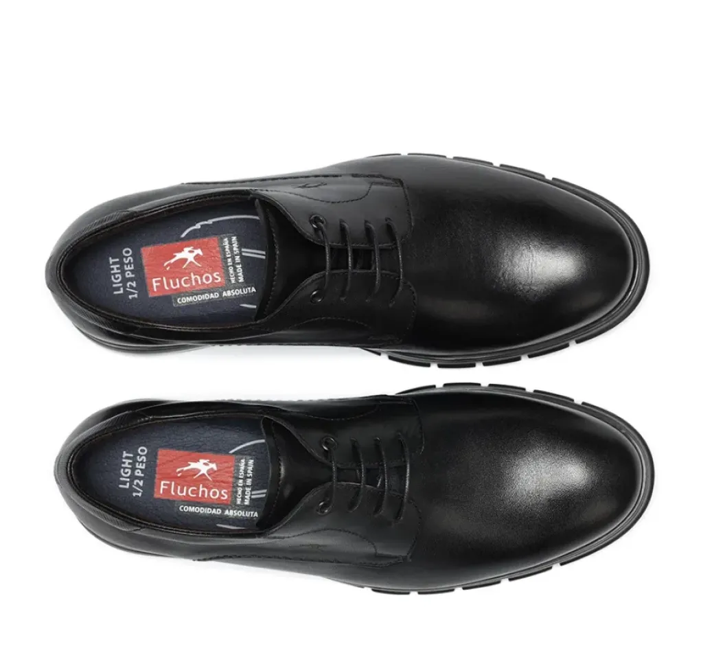 Store Fluchos CHESTER F2046 Black Shoe