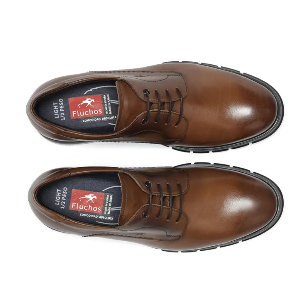 Online Fluchos CHESTER F2046 Brown Shoe