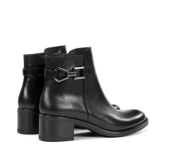 Best Fluchos CHIARA D9347 Black Ankle Boot