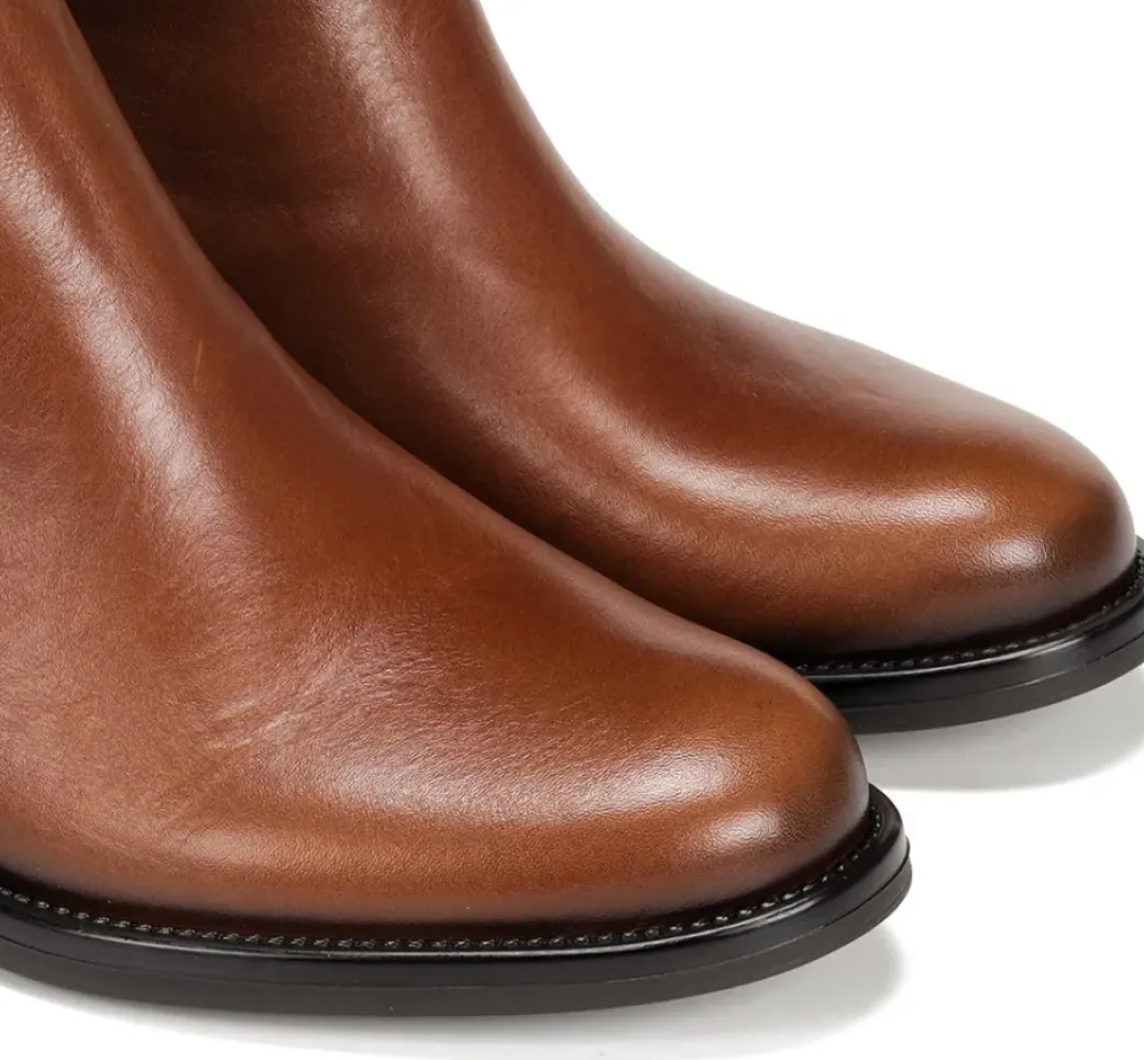 Shop Fluchos CHIARA D9134 Brown Ankle Boot