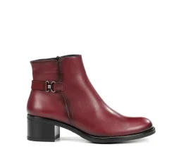 New Fluchos CHIARA D8966 Red Ankle Boot