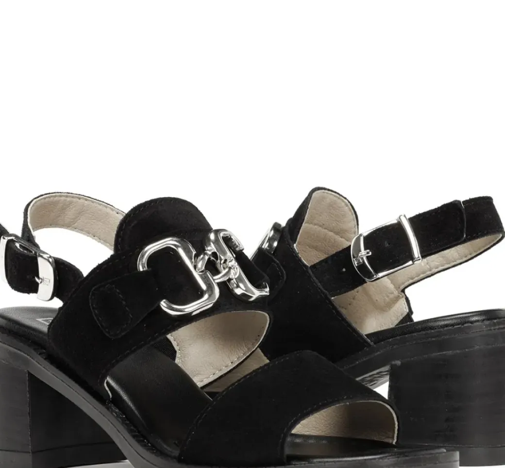 Outlet Fluchos CIRCUS D9065 Black Sandal