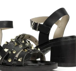 Shop Fluchos CIRCUS D9066 Black Sandal