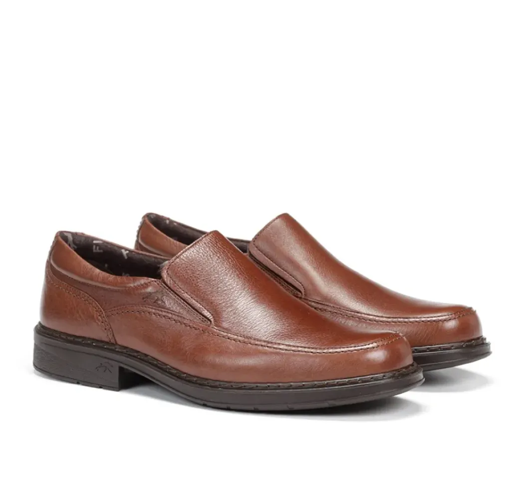 Clearance Fluchos CLIPPER 9578 Brown Slip On