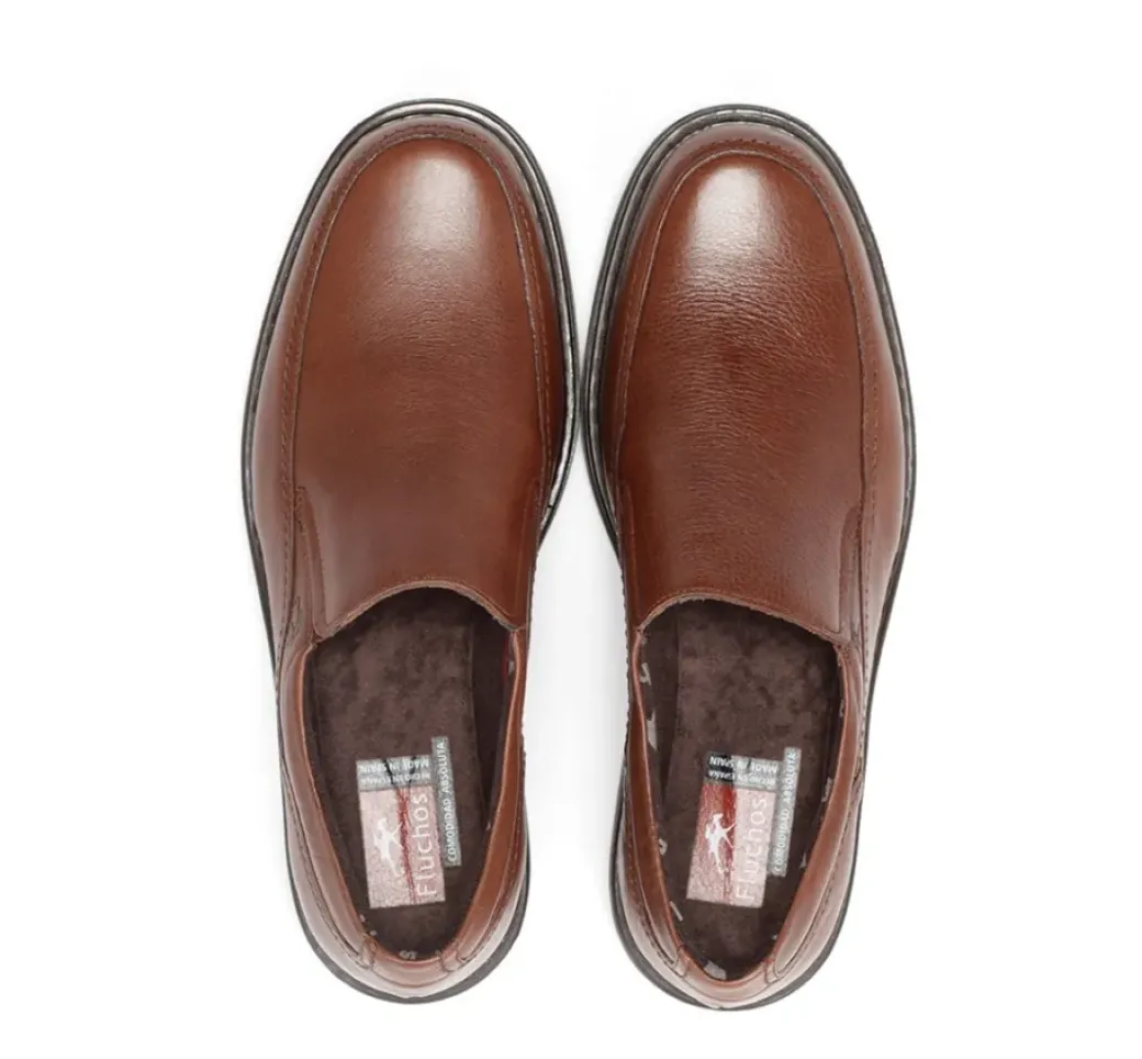 Clearance Fluchos CLIPPER 9578 Brown Slip On