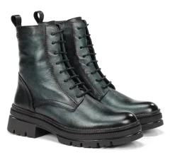 Cheap Fluchos COSMO D9389 Green Ankle Boot