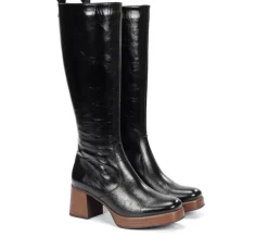 Sale Fluchos CRISTEL D9339 Black Boot