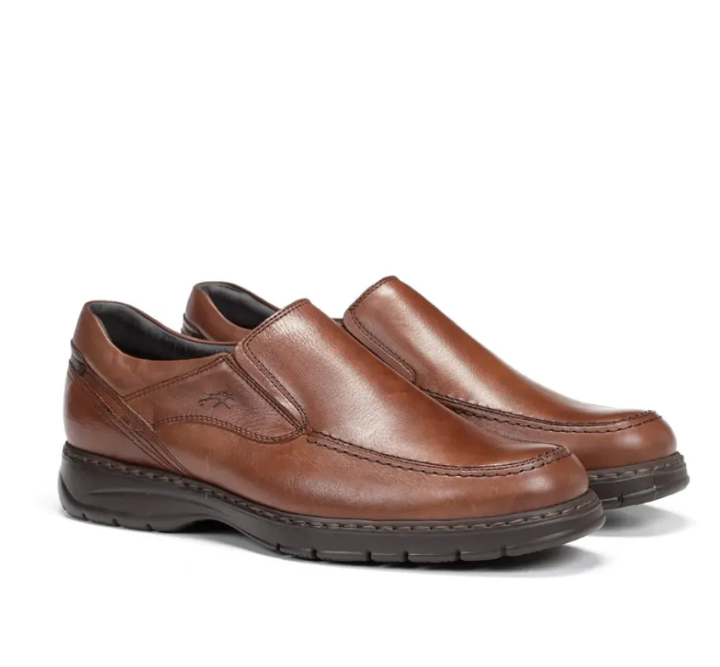 New Fluchos CRONO 9144 Brown Slip On
