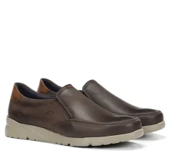 Clearance Fluchos DARYL F1458 Brown Slip On