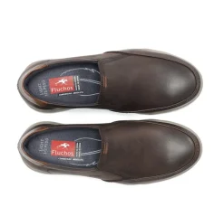 Clearance Fluchos DARYL F1458 Brown Slip On