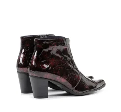 Best Sale Fluchos DEISY D8248 Burgundy Ankle Boot