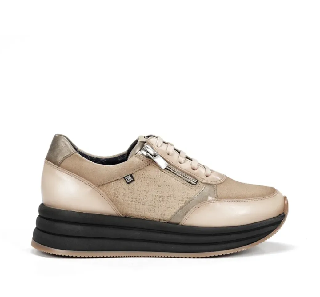 Sale Fluchos DRAZ D9249 Taupe Sneaker