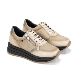 Sale Fluchos DRAZ D9249 Taupe Sneaker