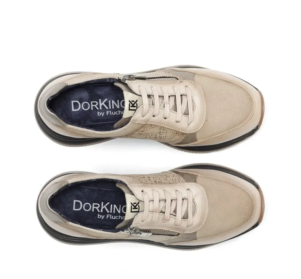 Sale Fluchos DRAZ D9249 Taupe Sneaker