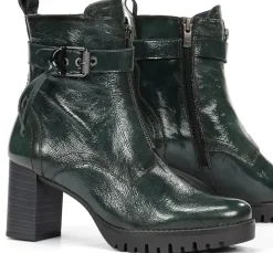 Sale Fluchos EVIE D9163 Green Ankle Boot