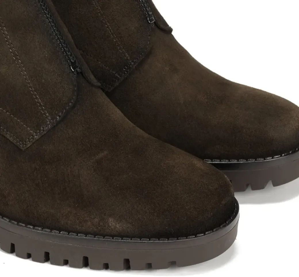 Outlet Fluchos EVIE D9163 Green Ankle Boot