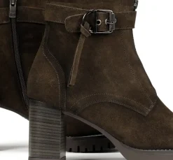 Outlet Fluchos EVIE D9163 Green Ankle Boot