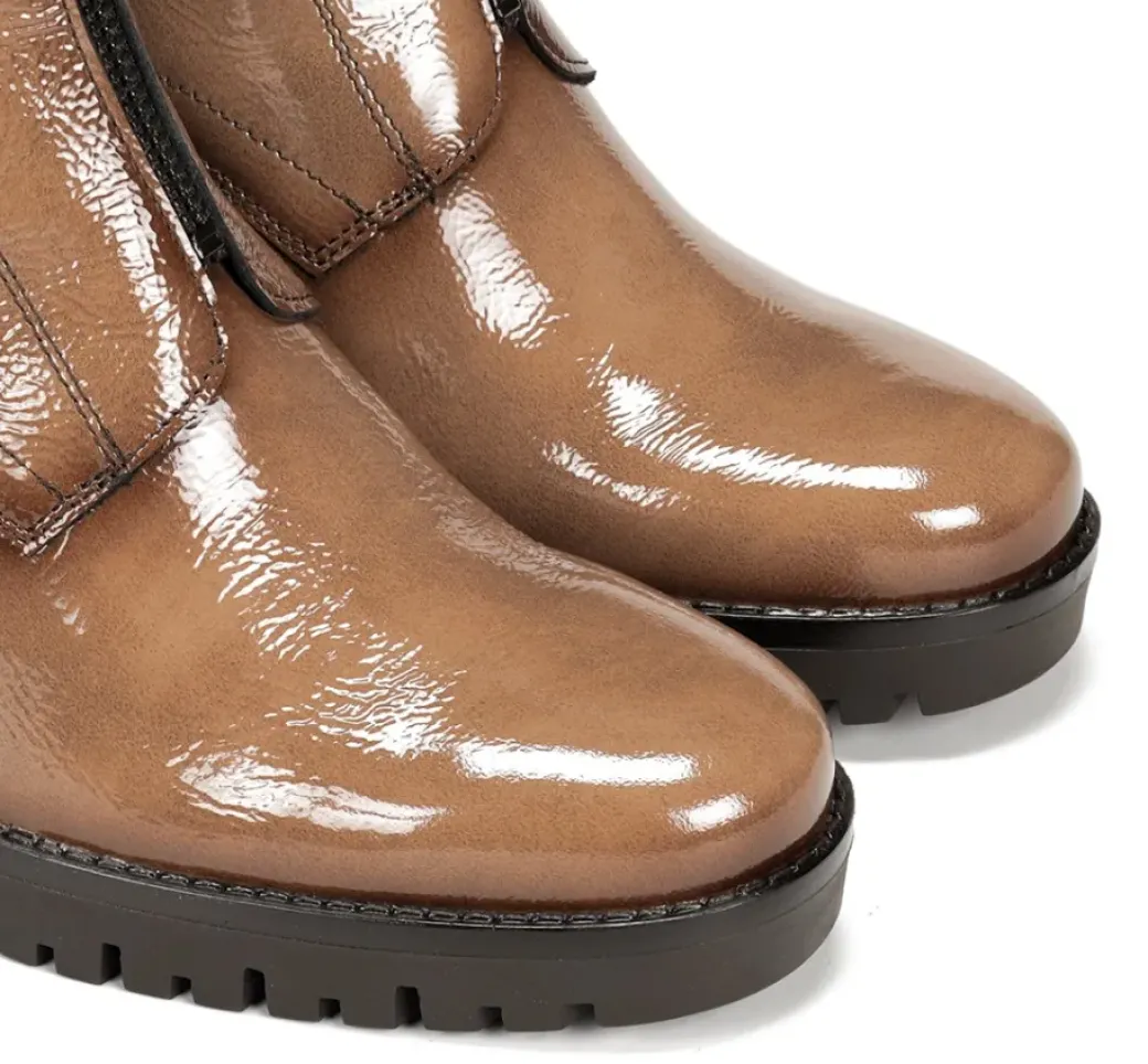 Store Fluchos EVIE D9163 Taupe Ankle Boot