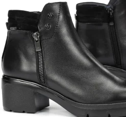 Online Fluchos FUGAZ F2102 Black Ankle Boot