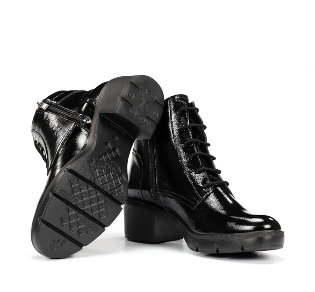 Sale Fluchos FUGAZ F2107 Black Ankle Boot