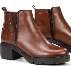 Online Fluchos FUGAZ F2109 Brown Ankle Boot