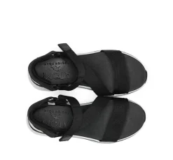 Shop Fluchos FUSION AT104 Black Sandal